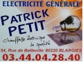 Détails : Electricité Petit Oise